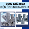 Báo Giá Phụ Kiện Ống Nhựa Bình Minh 2022 chi tiết nhất