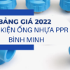 Công bố Giá Phụ Kiện Ống Nhựa PPR Bình Minh 2022 mới nhất