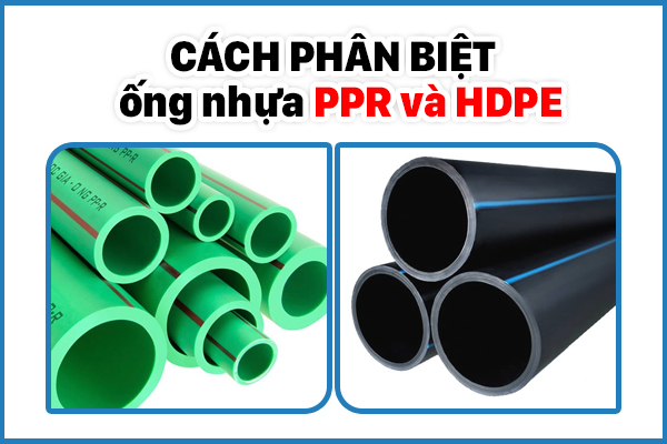 Cách phân biệt ống nhựa PPR và HDPE Bình Minh