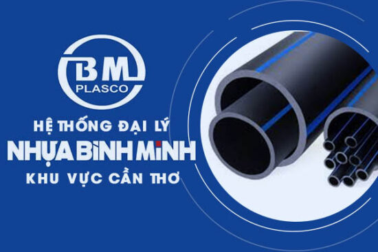 Hệ thống đại lý ống nhựa Bình Minh khu vực Cần Thơ