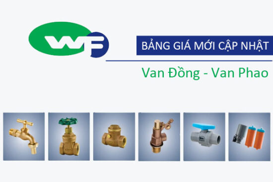 [GIÁ TỐT] Catalogue Và Bảng Giá Van Vòi Wufeng