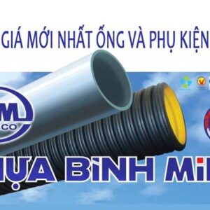 Giá Ống Nhựa Và Phụ Kiện HDPE Bình Minh Mới Nhất Hiện Nay