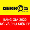 Đơn Giá Chi Tiết 2020 – Ống Nhựa Và Phụ Kiện PPR Dekko 1