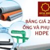 Giá Công Bố Ống Nhựa Và Phụ Kiện HDPE Hoa Sen 2021 1
