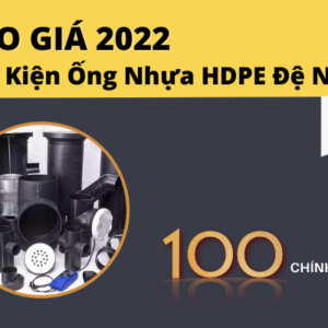 Bảng Giá Phụ Kiện Ống Nhựa HDPE Đệ Nhất 2022 chi tiết nhất