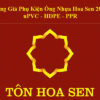 Bảng Giá Phụ Kiện Ống Nhựa Hoa Sen (uPVC, HDPE, PPR) Mới Nhất 2021 2