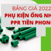 Bảng Giá Phụ Kiện Ống Nhựa PPR Tiền Phong 2022 cập nhật chi tiết 1