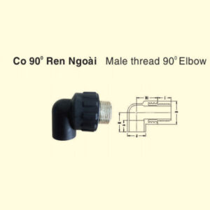 [Bảng Giá] Co Ren Ngoài – HDPE Đúc, Lắp Ngoài – Nhựa Đệ Nhất