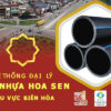 Nhà phân phối ống nước Hoa Sen tại Biên Hòa – Giá cạnh tranh 2