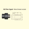 [Báo Giá] Phụ Tùng HDPE Đúc – Nhựa Đệ Nhất: Nối Ren Ngoài 2