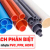 Cách phân biệt ống nhựa PVC, PPR, HDPE Hoa Sen 1