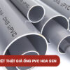 CÁCH NHẬN BIẾT ỐNG NHỰA HOA SEN THẬT GIẢ 2