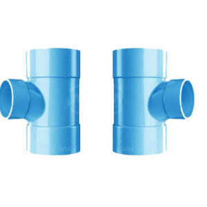 [Giá Bán] Ba Chạc Cong 90 Độ Chuyển Bậc – Nhựa Dekko – uPVC Hệ Mét