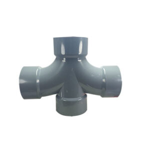 [Báo Giá] Tứ Thông Cong  – Phụ Kiện Nhựa uPVC Tiền Phong – Hệ Mét