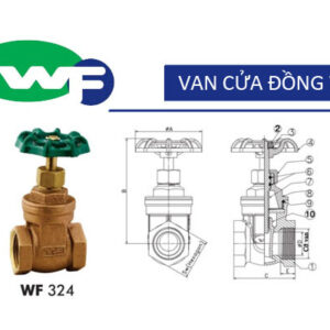 Bảng Báo Giá: Van Cửa Đồng Wufeng WF-324 [Bền Đẹp – Giá Tốt]