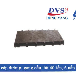 [Đơn Giá] Nắp Bể Cáp Đường 6 Cánh, Tải Trọng 40 Tấn – Shinyi