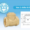Catalogue – Bảng Giá Van Lá 1 Chiều MI [Van Đồng Minh Hòa] 2