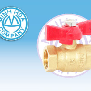 [Đơn Giá] Van Bi Đồng Mạ Niken Tay Bướm MIHA – Minh Hòa