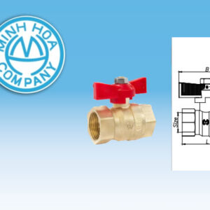 [Cập Nhật Giá] Van Bi Đồng Tay Bướm MBV – Minh Hòa