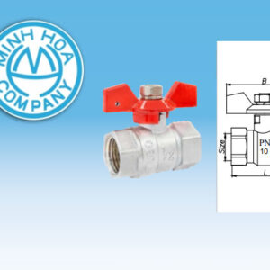 [CẬP NHẬT] Đơn Giá Van Bi Hợp Kim Tay Bướm TUBO PN10
