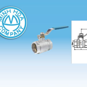 [Cập Nhật Giá] Van Bi Hợp Kim TURA Tay Gạt PN10