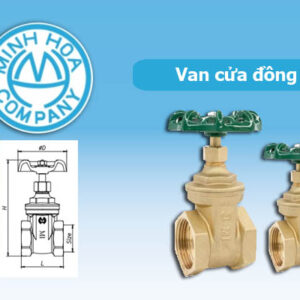 Báo Giá Van Cổng Đồng MI | Van Chặn Đồng | Van Cửa Đồng Minh Hòa