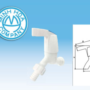 [Cập Nhật Giá] Vòi Nhựa MH Ceramic Nối Ống Mềm Nhựa – Minh Hòa